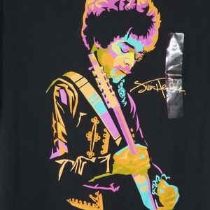 Jimi Hendrix men's Black T-SHIRT size Xl